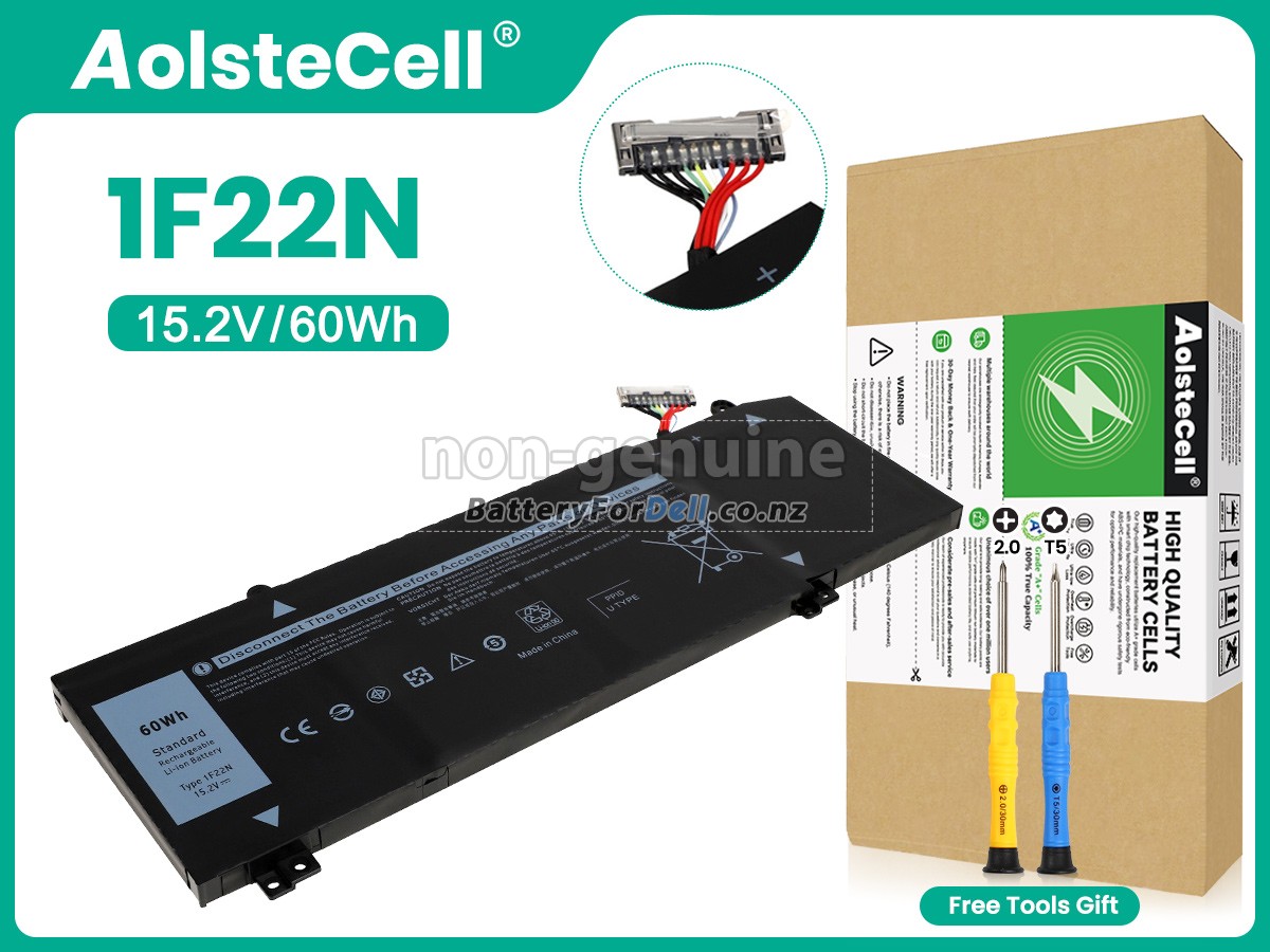 Dell 1F22N battery replacement