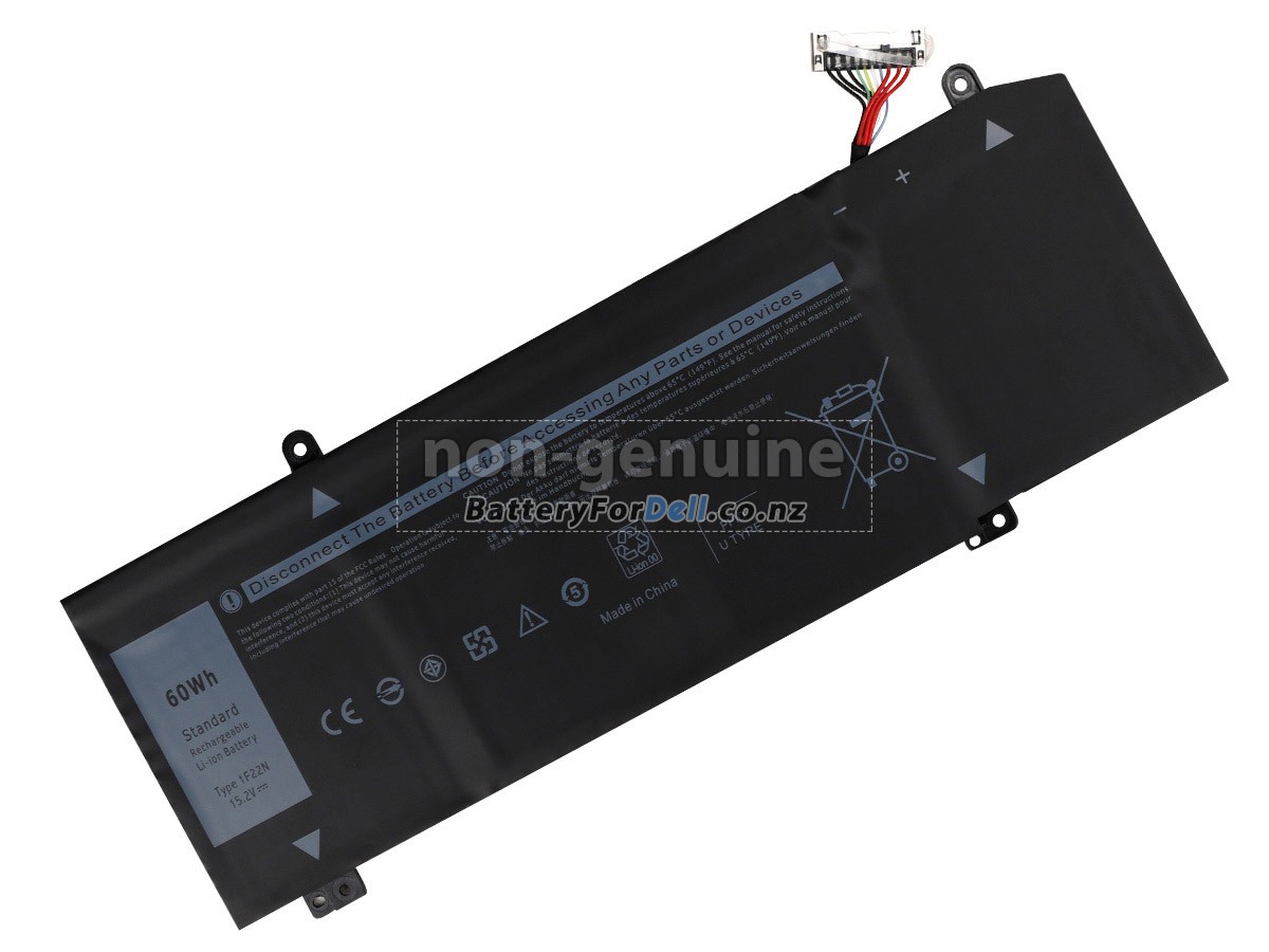 Dell 1F22N battery replacement