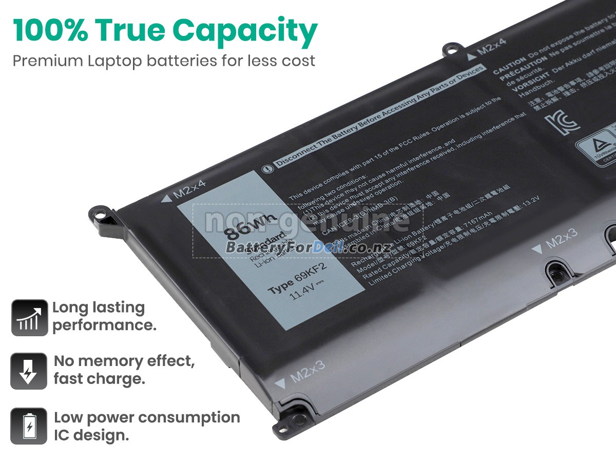 Dell P106F battery replacement