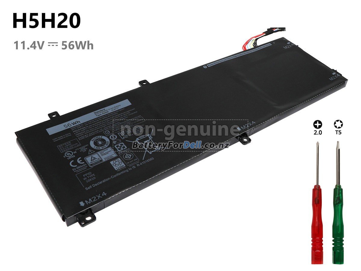 Dell XPS 15 7590 battery replacement