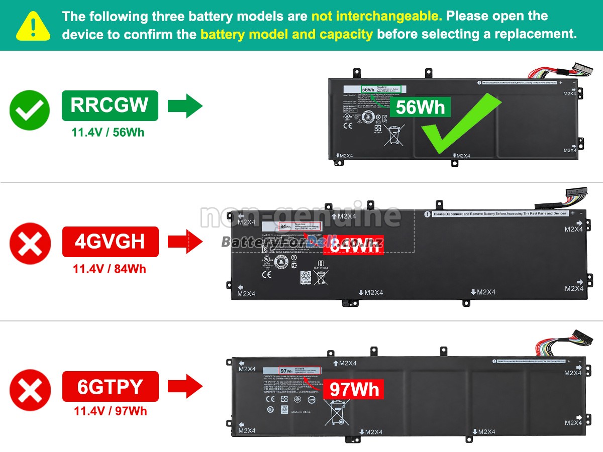 Dell P56F battery replacement