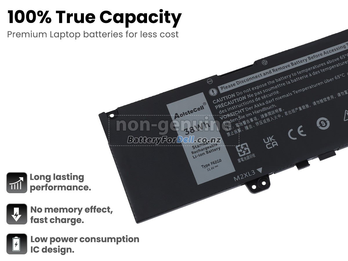 Dell F62GO battery replacement