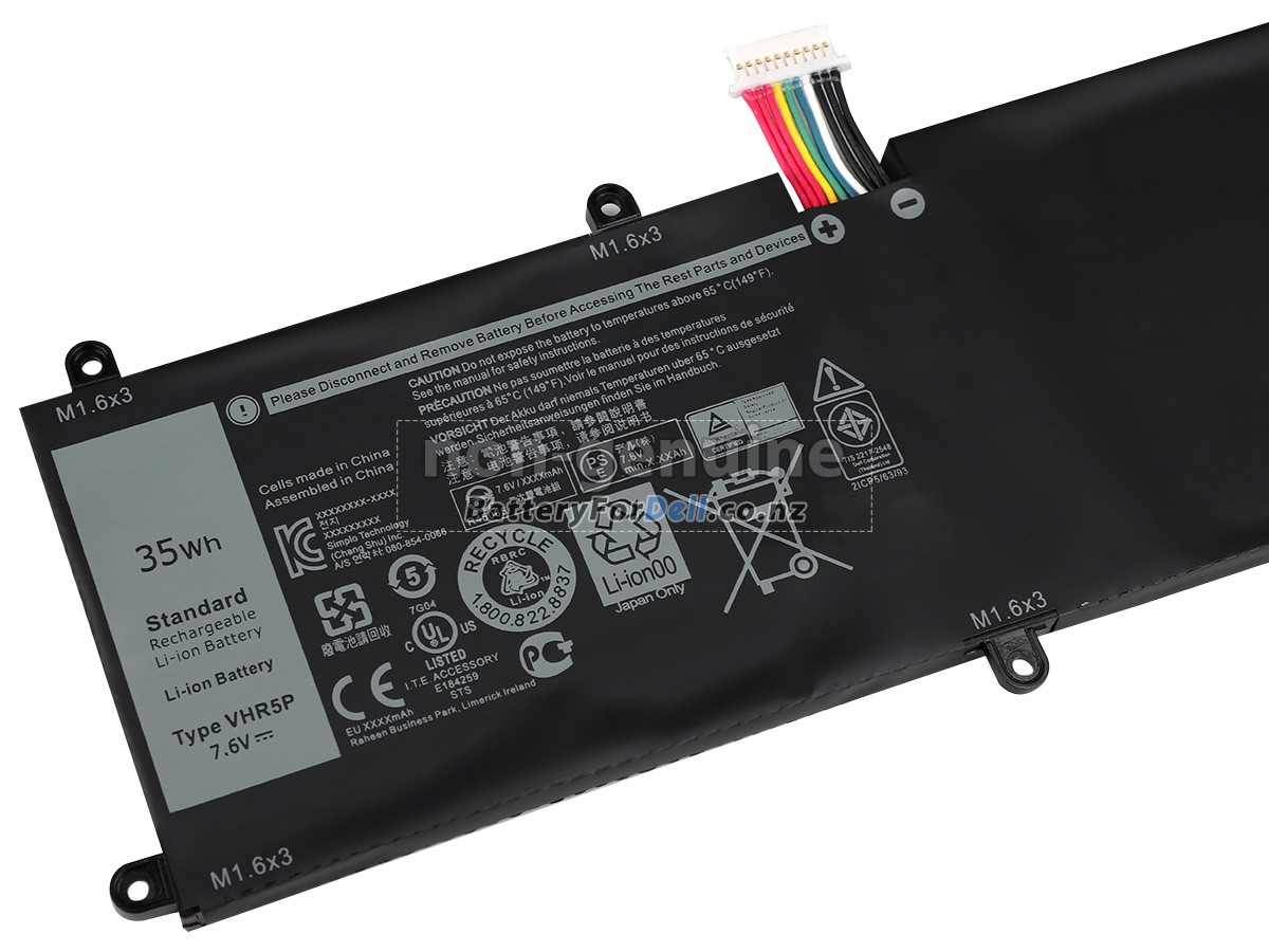Dell VHR5P battery replacement